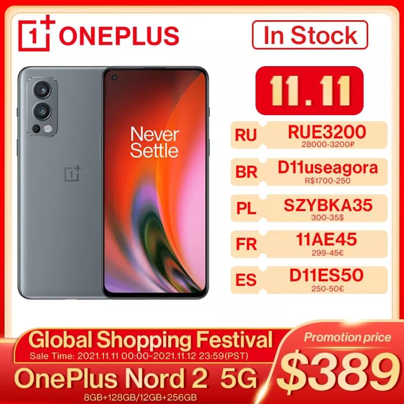 OnePlus Nord 2 5G Smartphone