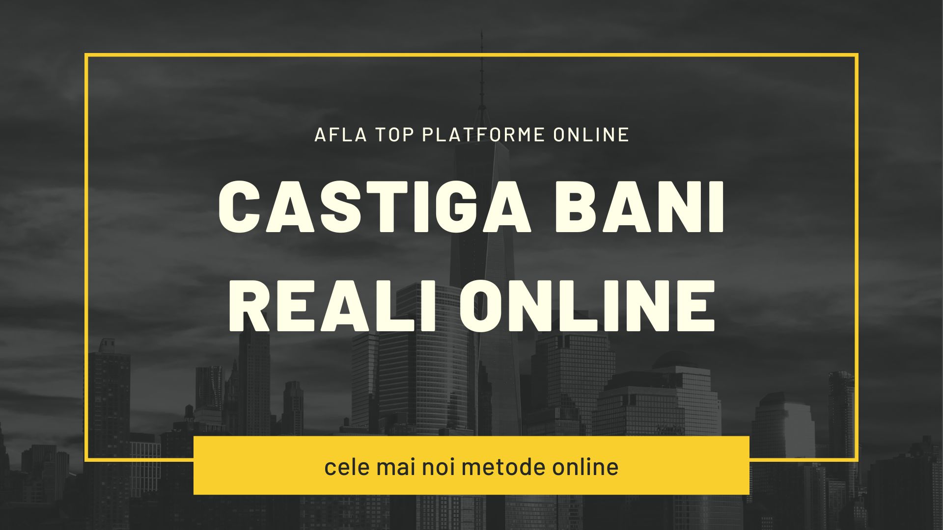 platforme de facut bani online